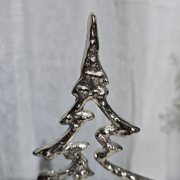 Elegant Silver Holiday Tree by Melrose 1422 - Picture 2 of 6